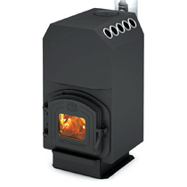   Отопительная печь Теплодар ТОП-модель-140 с чугунной дверцей