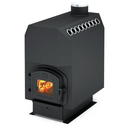   Отопительная печь Теплодар ТОП-модель-300 с чугунной дверцей