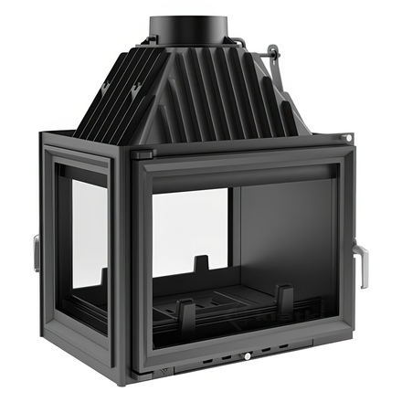   Каминная топка Kratki Zuzia/LT (туннель, стекло слева)