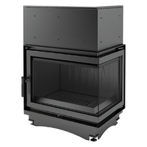   Каминная топка Kratki Zuzia/P/BS (угловое стекло справа)