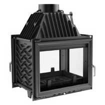   Каминная топка Kratki Zuzia/PT (туннель, стекло справа)