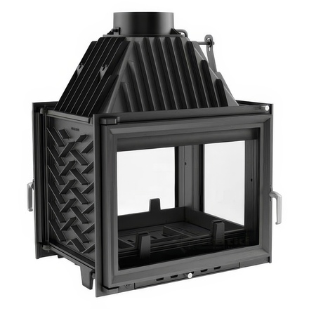   Каминная топка Kratki Zuzia/PT (туннель, стекло справа)