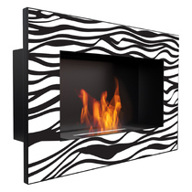   Биокамин Kratki Delta Zebra DELTA/CZARNY/ZEBRA