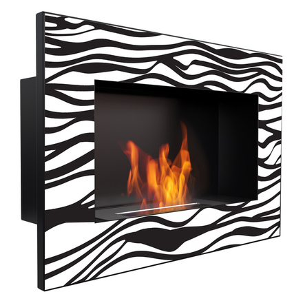   Биокамин Kratki Delta Zebra DELTA/CZARNY/ZEBRA
