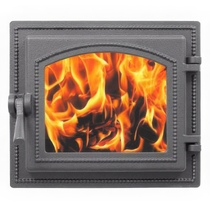   Каминная дверца Везувий 260 (антрацит)