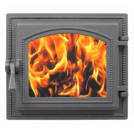   Каминная дверца Везувий 260 (антрацит)