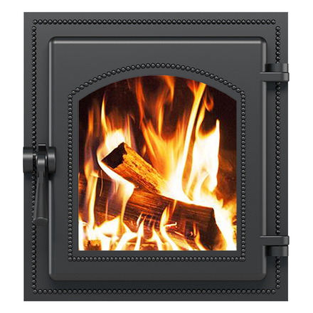   Каминная дверца Везувий 270 (антрацит)