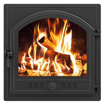   Каминная дверца Везувий 205 (антрацит)