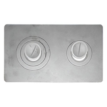   Плита двухконфорочная Балезино П2-5 760х455 под казан