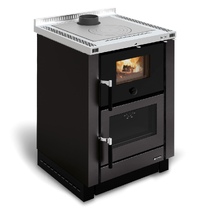   Отопительно-варочная печь La Nordica Vicenza(Цвет Черный (NE-Anthracite Black))