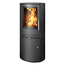   Печь-камин ABX Reno(Черная сталь)