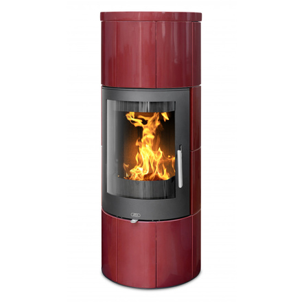   Кафельная печь-камин ABX Galie I (стальная вставка)(Хаматит)