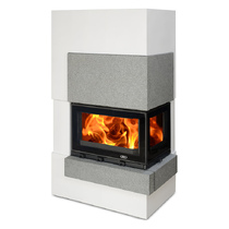   Каминокомплект ABX Norfolk(Расположение Правый, Материал облицовки Песчаник)