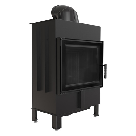   Каминная топка Kratki LUCY/12(Белая футеровка)