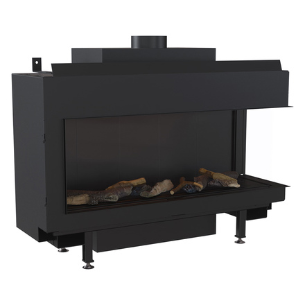   Каминная топка Kratki LEO/P/100/G31/37MBAR (баллонный газ)