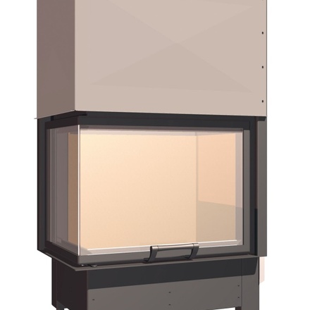   Каминная топка Schmid Ekko L 67(45)57h(Kristall/Антрацит )