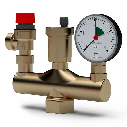   Группа безопасности для котлов Теплодар(0,25 мПа)