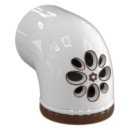   Расписное колено КимрПечь 150 мм(Цветные ободки)