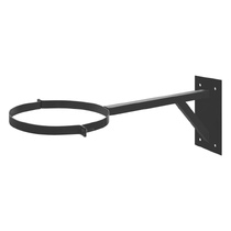 Крепеж Везувий для крепления трубы дымохода к стене(Диаметр Ø 200 мм, Цвет Чёрный)