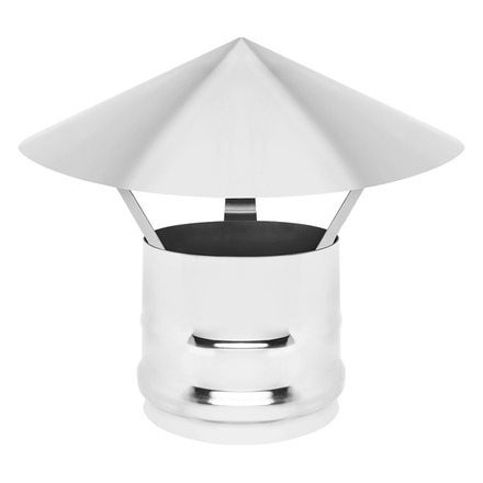 Зонт Везувий (нержавейка, AISI 430/0,5мм)(Ø 110 мм)