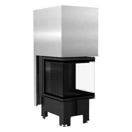   Каминная топка Kratki NBC 8 (NBC/500/500)(Белая футеровка)