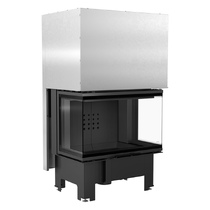   Каминная топка Kratki NBC 10 (NBC/800/400)(Черная футеровка)