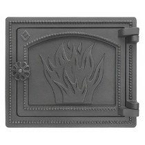   Печная дверца Везувий ДТ-3 (антрацит)