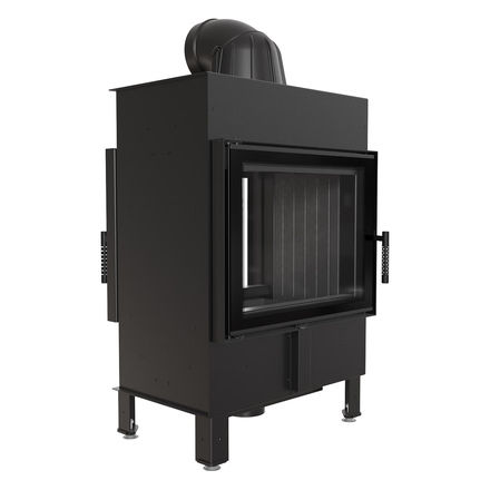   Каминная топка Kratki LUCY/12/T(Черная футеровка)