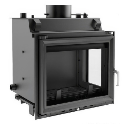   Каминная топка Kratki Maja/PW/BP/12/W (стекло справа)