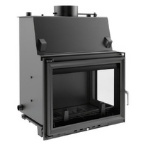   Каминная топка Kratki Zuzia/PW/BP/15/W (стекло справа)