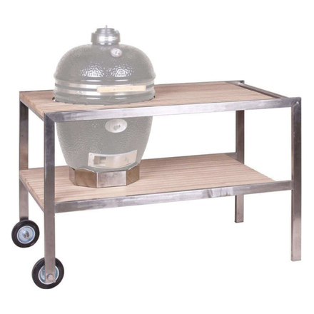   Стол Monolith из тикового дерева и нержавеющей стали(для Le Chef)