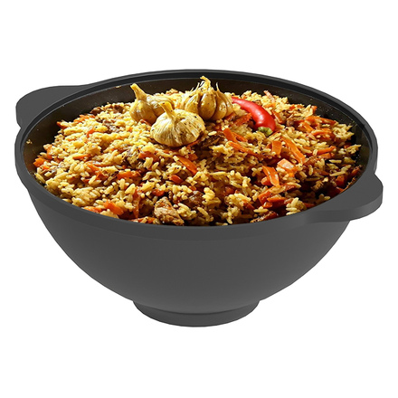   Казан чугунный Везувий (6 литров)(с ручкой без крышки)