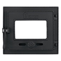   Топочная дверца Рубцовск ДТГ-3БС (Р) герметичная \Ками\ крашеная