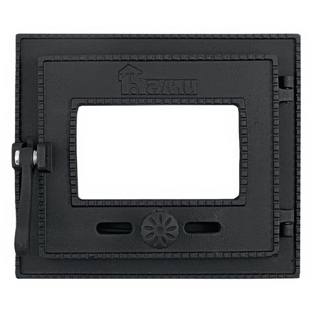   Топочная дверца Рубцовск ДТГ-3БС (Р) герметичная \Ками\ крашеная