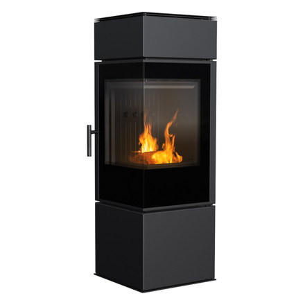   Печь-камин Kratki Thor 8(Черный шамот)