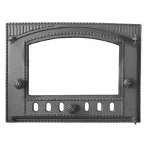   Дверка каминная Рубцовск ДТК-2С под стекло (крашеная) (ДК-2С)