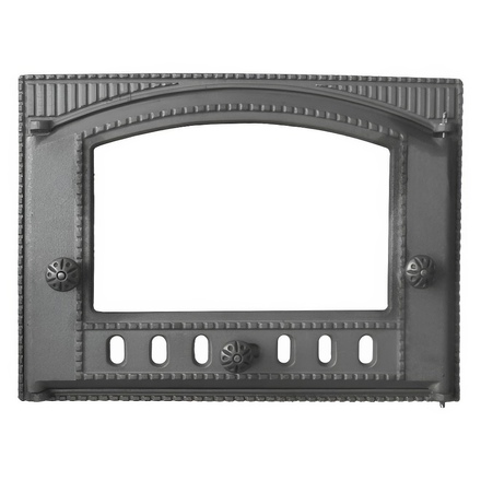   Дверка каминная Рубцовск ДТК-2С под стекло (крашеная) (ДК-2С)