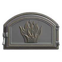   Печная дверца Везувий 223 (бронза)