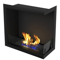   Встраиваемый угловой биокамин ZeFire Standart 500(Расположение Правый, Стемалит Без стемалита)