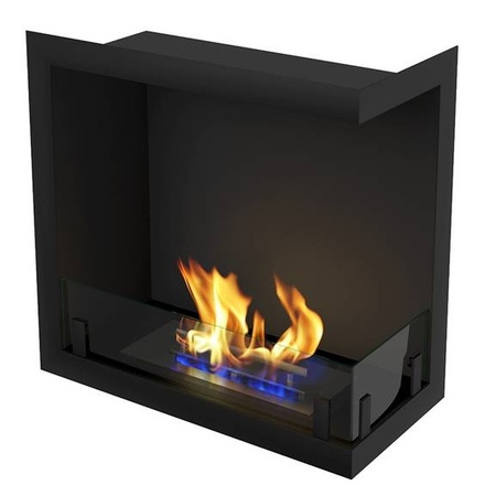   Встраиваемый угловой биокамин ZeFire Standart 500(Расположение Правый, Стемалит Со стемалитом)