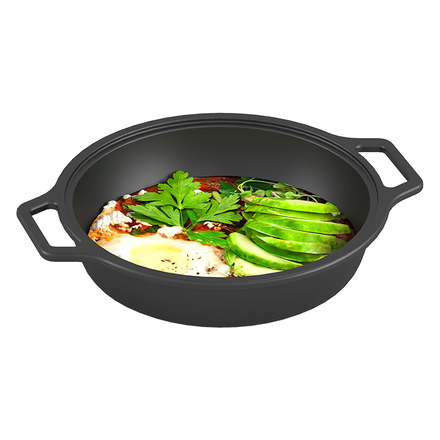   Сковорода чугунная Везувий 6л Ø 380мм