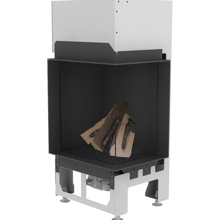   Газовый камин Schmid Ekko G R 45 51(Внутренняя отделка: чёрная, матовая поверхность, без светодиодной подсветки)