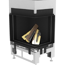   Газовый камин Schmid Ekko G R 67 51(Внутренняя отделка: чёрная, стеклокерамика с зеркальной поверхностью, без светодиодной подсветки)