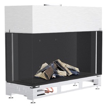   Газовый камин Schmid Ekko G L 100 51(Внутренняя отделка: чёрная, матовая поверхность, без светодиодной подсветки)