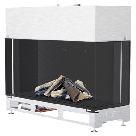   Газовый камин Schmid Ekko G R 100 51(Внутренняя отделка: чёрная, матовая поверхность, без светодиодной подсветки)