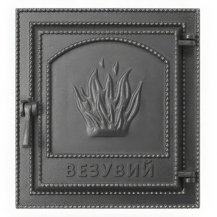   Каминная дверца Везувий 211 (антрацит)
