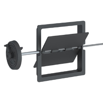   Задвижка дымохода ВЕЗУВИЙ поворотная 2727П