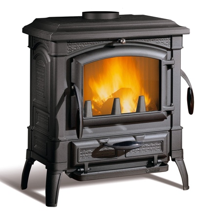   Печь камин La Nordica Isetta Evo 4.0(Цвет Чёрный (Enamelled Cast-Iron))