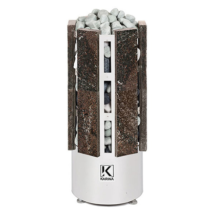   Электрическая печь KARINA Forta 8 кВт в облицовке(Онего Грин)