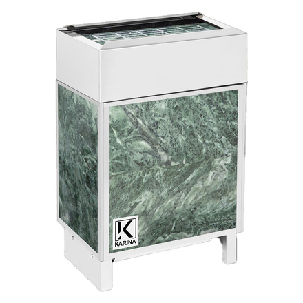   Электрическая печь KARINA Elite 6 кВт 220В в облицовке змеевик